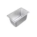 CAC China STPQ-S25-6 Steel Steam Table Pan – 1/4 Size, 6" Deep, 25‑Gauge, Stack Lug, Dishwasher Safe 1 image