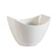 CAC China STU-B6 - 32 oz Oval Salad Bowl, 6-1/4" L x 6" W x 4-1/2" H, Porcelain, Safe - 1 Dozen 1 image