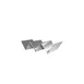 CAC China TCHD-23S Taco Holder, Stainless Steel 2‑3 Compartment Tray for Taco Prep & Hot Dogs 1 image