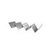 CAC China TCHD-34S Taco Holder, Stainless Steel, 3-4 Compartments, 12"x8" Tray for Easy Taco Prep 1 image