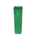 CAC China TCSL-23GNC - 23‑Gal Trash Can, 29" Height, 20" Width, Green Poly Plastic, No Lid 1 image