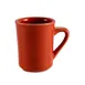 CAC China TG-17-R Tango Mug, 8-Ounce 3.25" Dia x 4" Porcelain, Red Embossed, Microwave Safe - 1 Dozen 1 image