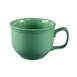CAC China TG-318-G - Tango 18‑Oz Green Porcelain Cup, 4‑5/8" Dia x 3‑1/2" H, Microwave Safe - 1 Dozen 1 image