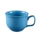 CAC China TG-318-PCK - Tango 18‑Oz Peacock Porcelain Cup, 4‑5/8" Dia x 3‑1/2" H, Safe - 1 Dozen 1 image