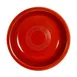 CAC China TG-B7-R - Tango Nappie Round 20oz 7" Diameter Porcelain Bowl Red Microwave Safe - 1 Dozen 1 image