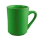 CAC China TM-8-G - Tierra 8 oz Green Ceramic Mug 3-1/8" Dia x 4" H Oven Safe - 1 Dozen 1 image