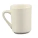 CAC China TM-8-W - REC Tierra 8 oz Mug, 3.13" Dia x 4" H, Ceramic, White, Dishwasher Safe - 1 Dozen 1 image