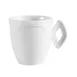 CAC China TMS-35 Demitasse Cup, 3.5 oz, 2.5" Dia x 2.25" H, White Porcelain, Dishwasher Safe - 1 Dozen 1 image