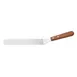 CAC China TNRW-9SP Commercial Spatula, 8-1/2"L, Stainless Steel with Wood Handle 1 image