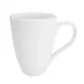 CAC China TST-17 - 12 oz White Porcelain Mug, 3½" Dia x 4¾" H, Round, Dishwasher Safe - 1 Dozen 1 image