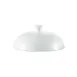CAC China TST-W23-LID - 7-1/2" Dia x 4" Round Porcelain Lid, Super White, Dishwasher Safe - 1 Dozen 1 image