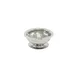CAC China TTSD-50 - 5 oz Footed Sherbet Dish, Stainless Steel Bowl for Ice Cream and Sundae 1 image