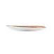 CAC China TUS-2-CRL Tucson Saucer, 6-1/4" x 5⅞" Round Porcelain, Coral Glaze, Dishwasher Safe - 1 Dozen 2 image