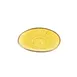 CAC China TUS-2-SFL Tucson Saucer 6-1/4" x 5-3/4" Porcelain Sunflower Glaze, Dishwasher Safe - 1 Dozen 1 image