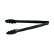 CAC China UTKU-12BK Utility Tongs – 12"-13" Length, Plastic Construction, Black Non‑Coated Handle 1 image