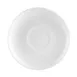 CAC China UVS-36 Porcelain Saucer, 4.5" Dia x 0.75" H, Super White, Dishwasher Safe - 1 Dozen 1 image