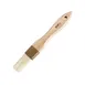 CAC China WPPB-10 Pastry Brush, 1" Boar Bristle, Water-Resistant ABS Ferrule, Hardwood Handle 1 image