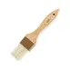 CAC China WPPB-15 Pastry Brush, 1-1/2" Boar Bristle, ABS Ferrule, Hardwood Handle with Hanging Hole 1 image