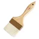CAC China WPPB-30 Pastry Brush, 3" Bristle Width, Boar Bristle, ABS Ferrule, Hardwood Handle 1 image