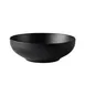 CAC China XBRW-BL7 - 25oz 7" Diameter Round Black Melamine Bowl, 6-7" 1 Qt Capacity - 1 Dozen 1 image