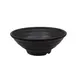 CAC China XCTN-B208 - 32oz Centennial Round Bowl, 8" Dia x 3" H, Matte Black Melamine, 1 Dozen 1 image