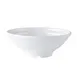 CAC China XSHL-BR7 - 20oz 7"x7"x2.6" Round White Melamine Plastic Bowl, 0.75 Qt Capacity - 1 Dozen 1 image