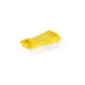 CAC China CBPB-1Y Cutting Board Brush - 6.3" x 2.44" x 1.97", Plastic, Yellow Handle, White Bristles 1 image
