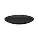 CAC China XCTN-C16 Centennial Plate, 10-1/4" Dia. 1-1/4" H, Round Coupe, Black Porcelain - Dozen 2 image
