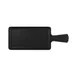 GET ECO10346RCFP-B Serving Board, 10-3/4" x 6" x 3/4" H, Rect, Handle, BPA Free, 50% Mel/Bamboo, Black 1 image
