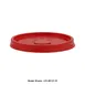 GET LID-88121-W Disposable Lid For 8812‑1, White, Fits 4" Cups, Plastic, - 1/Case 1 image