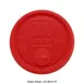 GET LID-88121-W Disposable Lid For 8812‑1, White, Fits 4" Cups, Plastic, - 1/Case 2 image
