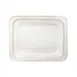 GET M24165PLST-OWD 24" x 16.5" x 1.5" Rect White Tray, BPA‑Free/Dish‑Safe, Break/Chip/Resistant 1 image