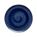 GET PA1003712812 - 11" Porcelain Plate, Blue Ocean, Scratch-Resistant, Dishwasher Safe - Dozen 1 image