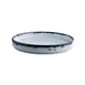 GET PA1007991512 7" Porcelain Plate, Corona Ink, Scratch-Resist, Microwave Safe Oven Safe - 1 Dozen 1 image