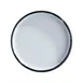 GET PA1007991512 7" Porcelain Plate, Corona Ink, Scratch-Resist, Microwave Safe Oven Safe - 1 Dozen 2 image