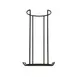 GET RCK-B8 7" x 5" Rack, 12-1/4" H, Stacking, Wire, Black PE, Holds 24 Round Plates 4.63-5.12" 3 image