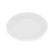 Mikasa 5304750 Lola Plate, Oval, 14"W x 10"D, Bone China, White, Dishwasher Safe, Elegant Dinnerware 1 image
