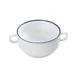 Mikasa 5305732 Bistro Cream Soup Cup, 11.2 oz., 4.3", Pin Blue, Porcelain 2 image