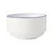 Mikasa 5305861 Bistro Cup, 9.5 oz (285 ml), 4.1" Height, Pin Black Porcelain Dinnerware Cup 1 image