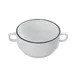 Mikasa 5305863 Bistro Cream Soup Cup, 11.2 oz., 4.3", Porcelain, Pin Black 2 image
