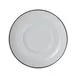 Mikasa 5305867 Bistro Saucer, 4.72" Pin Black Porcelain, Smallware Tabletops Dinnerware Accessory 2 image