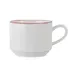Mikasa 5305871 Bistro Cream Soup Cup, 11.2 oz., 4.3", Pin Red, Porcelain 1 image