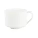 Mikasa 5315883 Gordon Coffee Cup, 4.5" (9 oz) White Bone China, Elegant Fine Dinnerware Cup 1 image