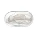 Mikasa 8405-2 Ardacam Plate - Atlas Collection, 13.75" Diameter, White Glass Dinnerware Plate 2 image
