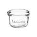 Steelite LB1166601 Glass Storage Jar, 4.25 oz (3.25" x 2.25"), Lock Eat Lid, Soda Lime, - 1 Dozen 1 image