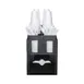 Vollrath CTNCLS-06 Napkin Dispenser 9-1/16"W×19-1/4"D×15-3/16"H Holds 100 Black ABS Napkins Cup Lid 3 image
