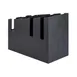 Vollrath CTNCLS-06 Napkin Dispenser 9-1/16"W×19-1/4"D×15-3/16"H Holds 100 Black ABS Napkins Cup Lid 6 image