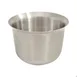 Browne USA 515067 Serve Cup Flare, 2.75" x 4" (7 x 10 cm) Stainless Steel, 13.5 oz (400 ml) 1 image
