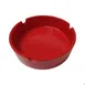 Concasse MCACCCEN01R - 4" Red Melamine Ash Tray, Smallware Tabletops Accessory 1 image