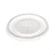 Dinex DX1198ST8714 Translucent Cup Lid, 2-3/4" Dia., Fits 9-1/2 oz Tumblers, Straw Slot - 1/Case 3 image